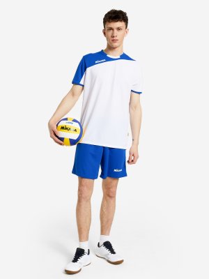 Комплект волейбольной формы мужской MIKASA Katury, Белый. Цвет: белый