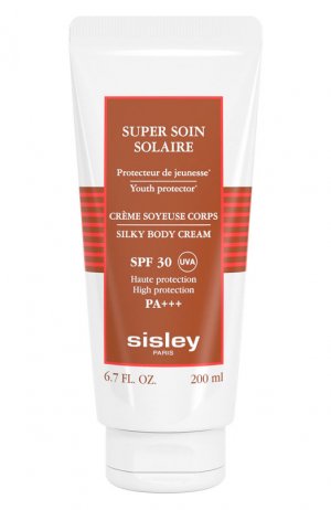 Солнцезащитный шелковистый крем для тела SPF30 / PA+++ Sisley. Цвет: бесцветный