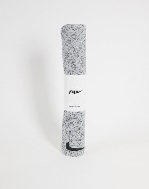 Серый коврик для занятий йогой толщиной 4 мм Paramont Nike