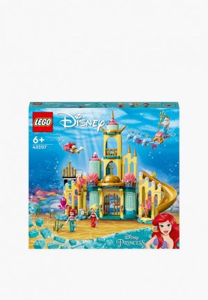 Конструктор Disney LEGO Princess Подводный дворец Ариэль/Ariels Underwater Palace 43207. Цвет: разноцветный