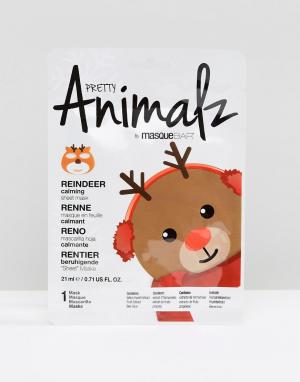 Маска-салфетка Pretty Animalz Reindeer MasqueBAR. Цвет: бесцветный