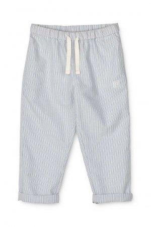 Детские хлопковые брюки Orlando Stripe Pants, синий Liewood