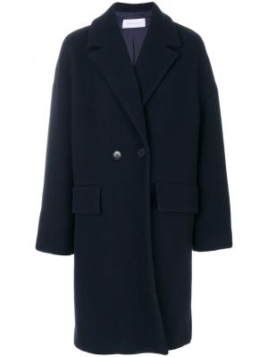 Oversized coat Christian Wijnants. Цвет: синий