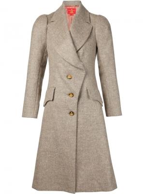 Пальто Historical Vivienne Westwood Red Label. Цвет: коричневый