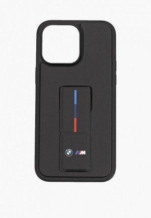 Чехол для iPhone BMW 14 Pro Max, GripStand. Цвет: черный