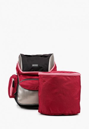Комплект Ecco рюкзак и сумка. Цвет: розовый