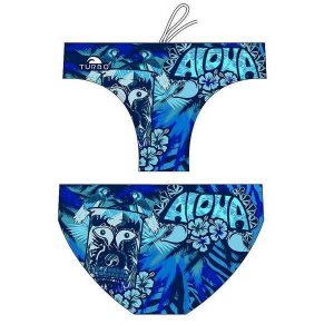 Плавки Aloha, синий Turbo