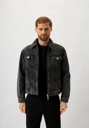 Куртка джинсовая Han Kjobenhavn. Цвет: серый