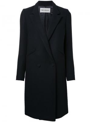 Классическое пальто Taro Horiuchi. Цвет: чёрный