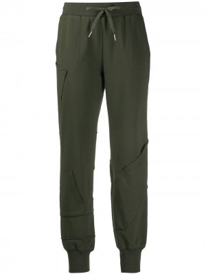 Спортивные брюки Aisha Preen Line. Цвет: зеленый