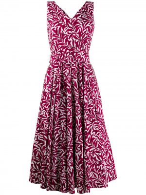 Платье Aster с цветочным принтом Samantha Sung. Цвет: розовый