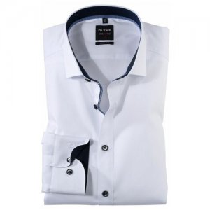 Рубашка , размер 39, белый OLYMP. Цвет: белый