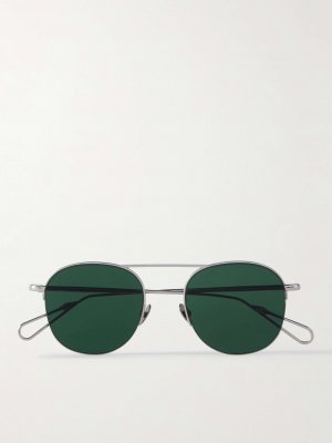 Серебристые солнцезащитные очки-авиаторы Saint Sulpice, серебро Ahlem