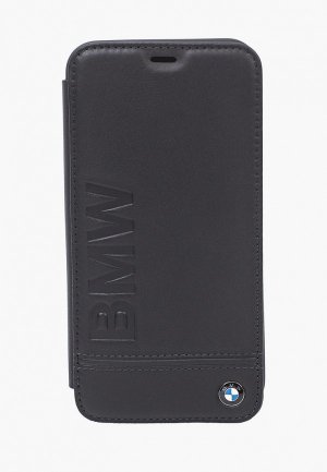 Чехол для iPhone BMW XS Max, Leather Black. Цвет: черный