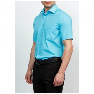 Рубашка , размер 174-184/39, голубой Casino. Цвет: голубой