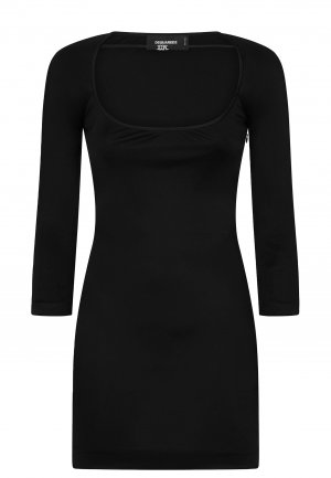 Платье DSQUARED2. Цвет: черный