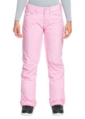 Розовые женские сноубордические брюки backyard Roxy. Цвет: розовый