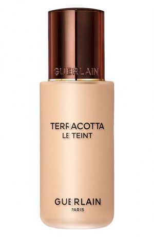 Тональное средство Terracotta Le Teint, оттенок 2W Теплый (35ml) Guerlain. Цвет: бесцветный
