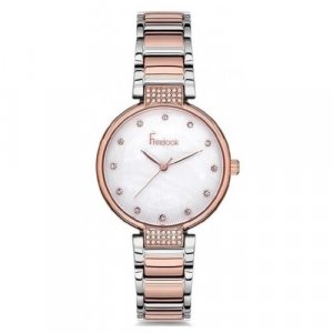 Наручные часы Freelook, серебряный, розовый FreeLook. Цвет: серебристый/розовый
