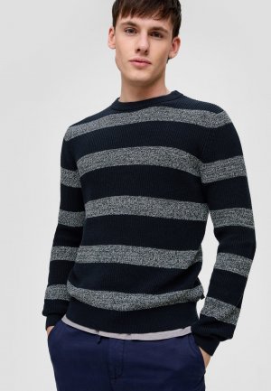 Вязаный свитер , цвет tiefblau QS