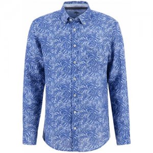 Рубашка , размер M, синий Fynch-Hatton. Цвет: синий
