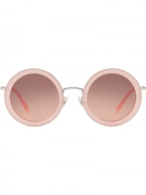 Солнцезащитные очки Délice Miu Eyewear. Цвет: розовый