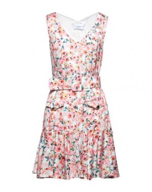 Короткое платье ATOS LOMBARDINI. Цвет: светло-розовый