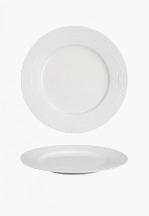 Набор тарелок Mandarin Decor Тоскана, 23 см. Цвет: белый