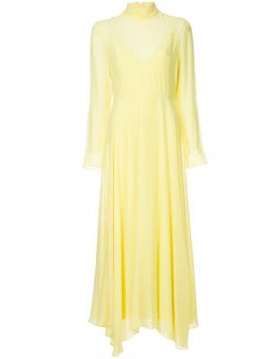 Платье миди Essie CAMILLA AND MARC. Цвет: желтый