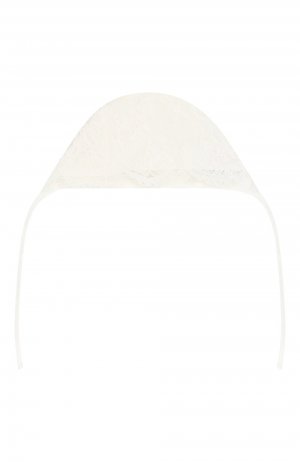 Хлопковая шапка Dolce & Gabbana. Цвет: белый