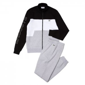 Спортивная одежда Мужской спортивный костюм Lacoste. Цвет: молочный