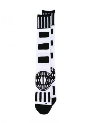 Носки с логотипом KTZ. Цвет: чёрный