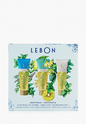 Комплект зубных паст Lebon BLUE MOOD