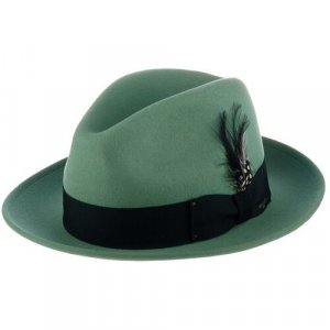Шляпа , размер 59, зеленый Bailey. Цвет: зеленый/светло-зеленый