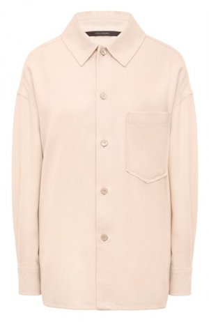 Кашемировая блузка Colombo. Цвет: кремовый