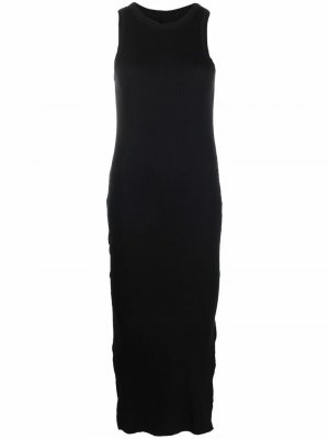 Трикотажное платье миди без рукавов Thom Krom. Цвет: черный