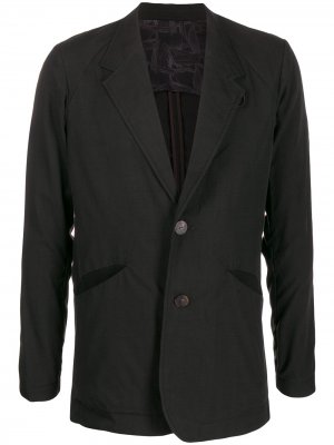 Пиджак свободного кроя Devoa. Цвет: черный