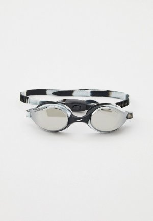 Очки для плавания Speedo. Цвет: серый