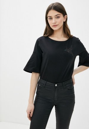 Блуза Vilatte. Цвет: черный