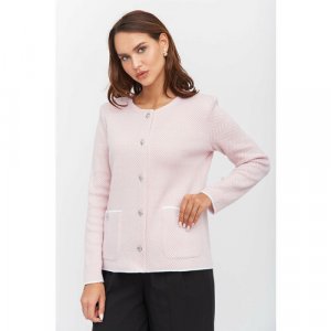 Пиджак , размер 48, розовый Текстильная Мануфактура. Цвет: розовый