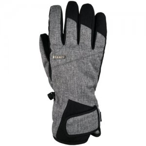 Перчатки , регулируемые манжеты, размер L, черный, серый Prime snowboards. Цвет: серый
