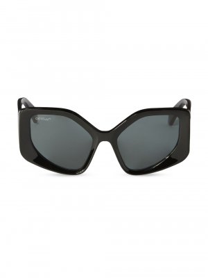 Солнцезащитные очки «кошачий глаз» Denver 58MM , черный Off-White