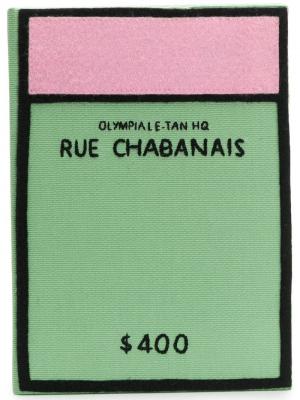 Rue Chabanais clutch bag Olympia Le-Tan. Цвет: зеленый