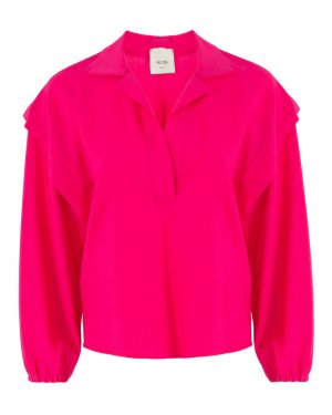 Блуза ALYSI. Цвет: розовый