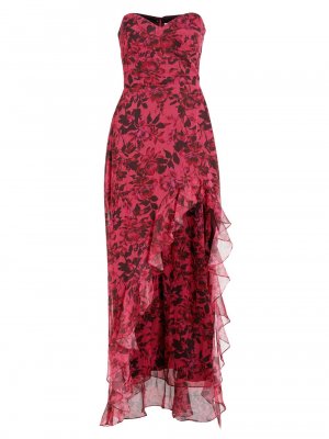 Асимметричное платье Eden с цветочным принтом Amanda Uprichard