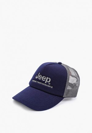 Бейсболка Jeep. Цвет: синий