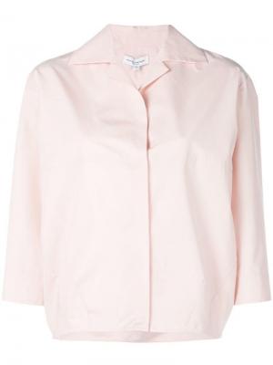 Классическая рубашка узкого кроя Narciso Rodriguez. Цвет: розовый