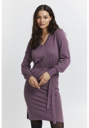 Вязаное платье , фиолетовый Fransa