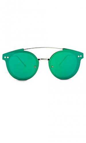 Солнцезащитные очки trip hop 2 Spitfire. Цвет: металлический серебряный
