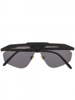 Солнцезащитные очки-авиаторы Ralph Vaessen. Цвет: черный